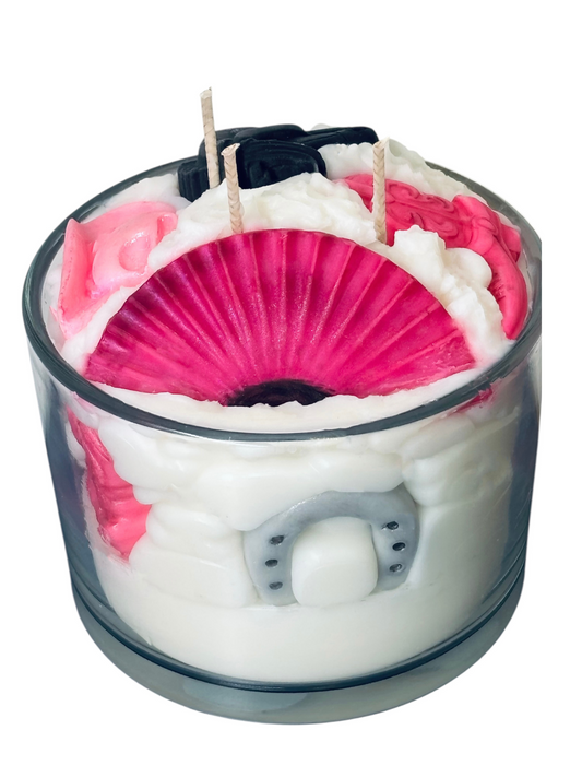 Whimsically Lit Country Cowgirl 3 Wick Coconut Soy Candle